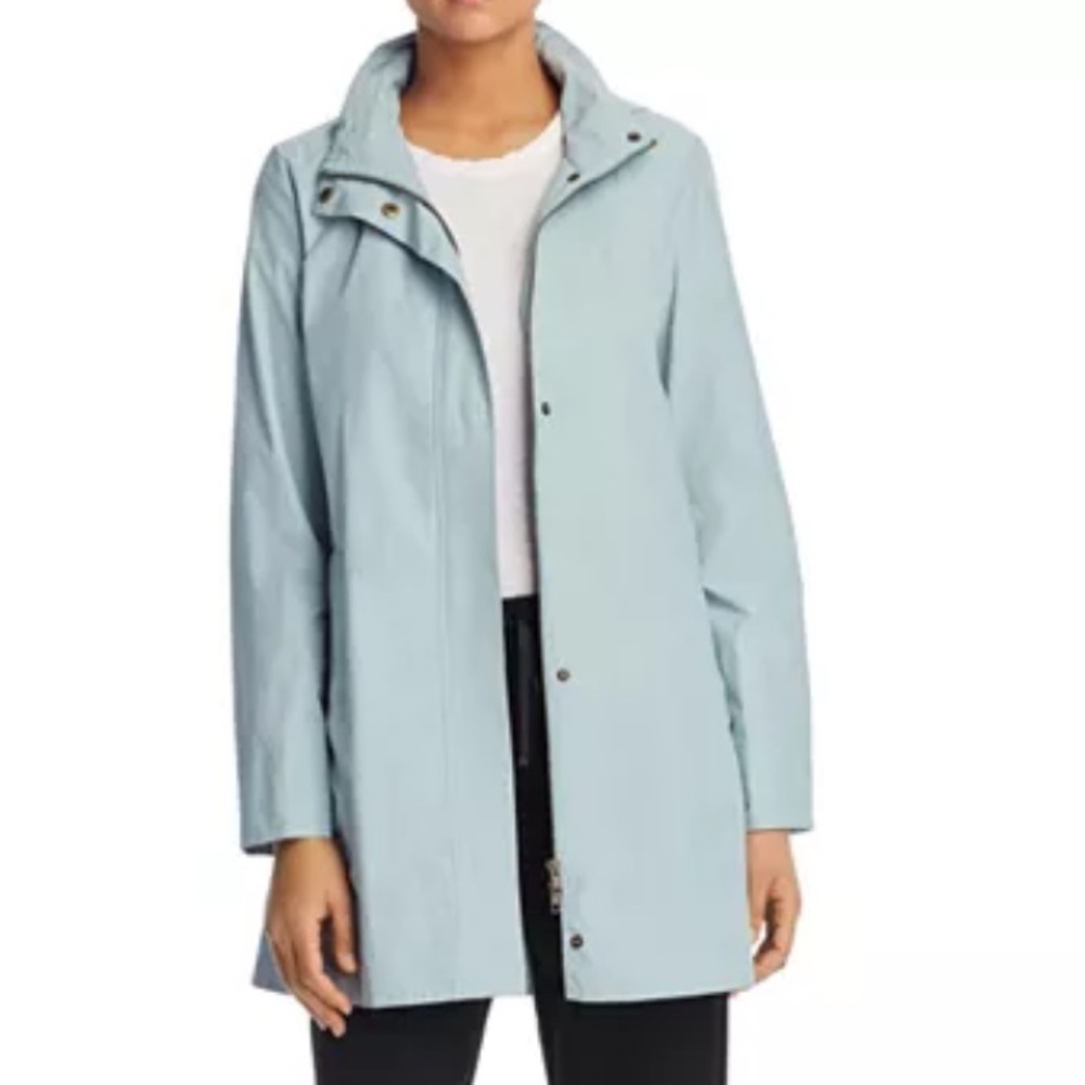 EUC Eileen Fisher Hooded Lightweight Jacket Size Small